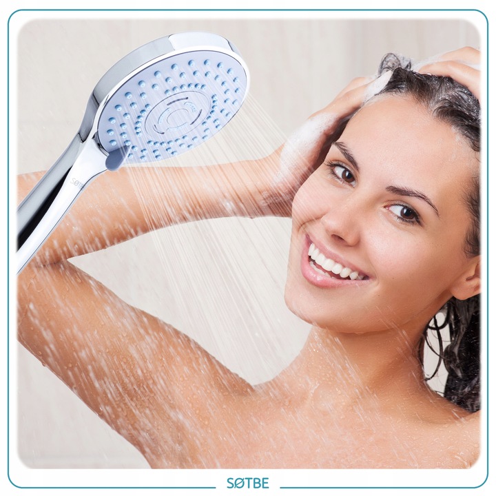 Słuchawka pod prysznic wielofunkcyjna - 60% wody SOTBE BLA LARK-SOHE-6