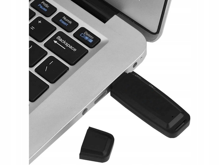 DYKTAFON pendrive 16GB PODSŁUCH Szpiegowski 8h
