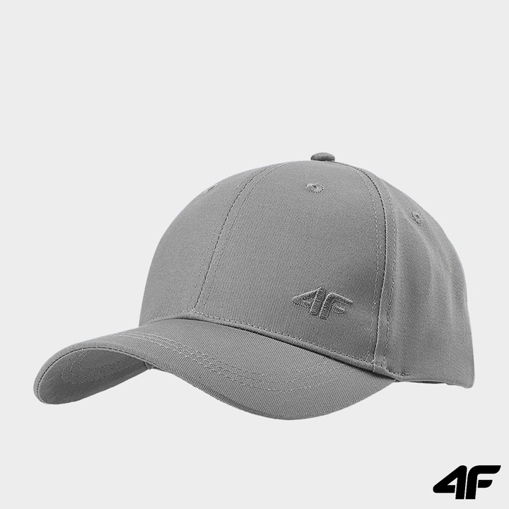 Czapka z Daszkiem 4F Bejsbolówka Bawełna Regulowana Limitowana SS24