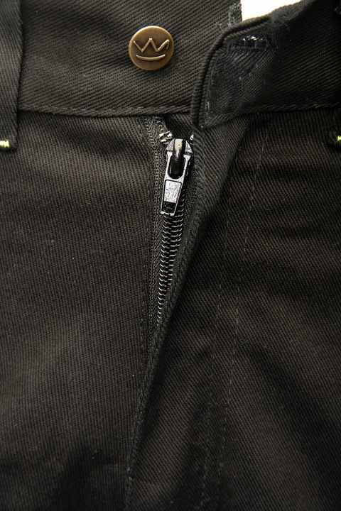 Spodnie robocze monterskie z kieszeniami Stretch Cordura elastan r 28