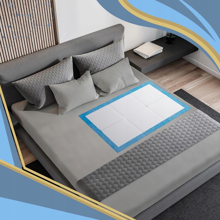 PODKŁADY HIGIENICZNE CHŁONNE MATY DLA PSA DO SIKANIA GRUBE 60x45cm 100 SZT