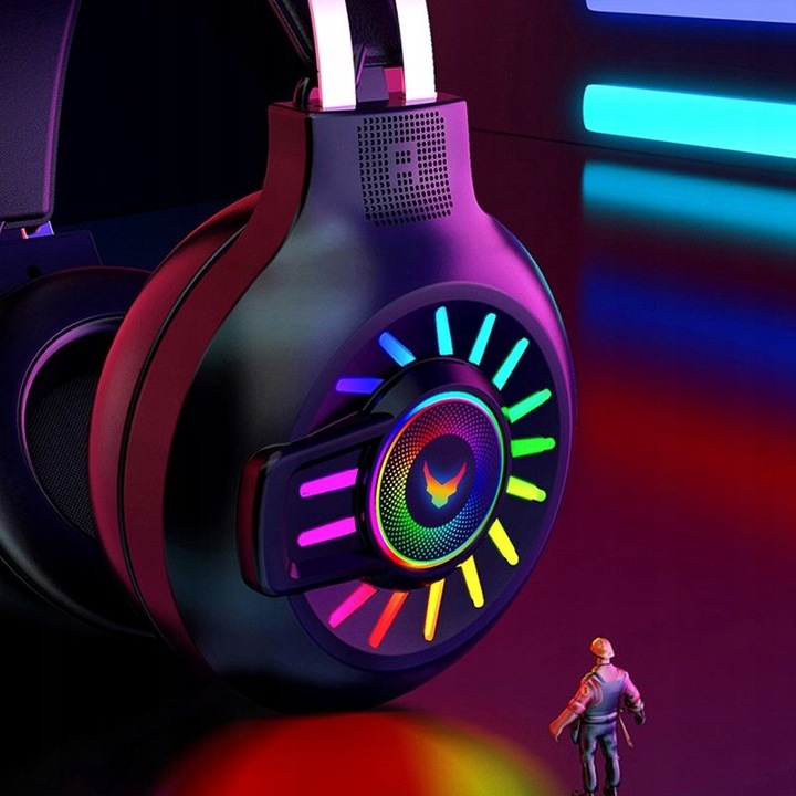 SŁUCHAWKI Z MIKROFONEM DO KONSOLI LAPTOPA XBOX PS4