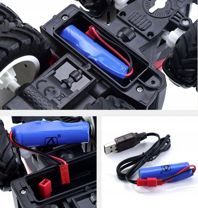 TRAKTOR ZDALNIE STEROWANY DLA DZIECI CIĄGNIK RC Z ZGRABIARKĄ + AKUMULATOR