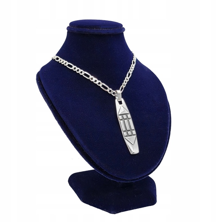 Zawieszka Srebrna pr. 925 Wisiorek SYMBOL ATLANTÓW Srebro Oksydowane