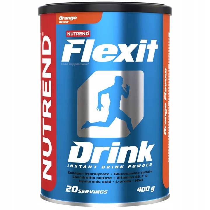 NUTREND FLEXIT DRINK 400G ZDROWE STAWY WIĘZADŁA GLUKOZAMINA MSM
