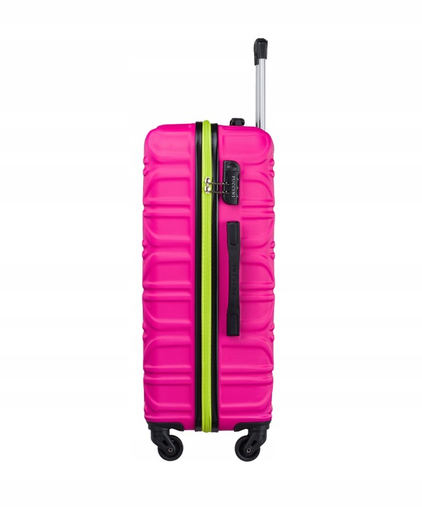 PUCCINI Zestaw WALIZEK Podróżnych Duża Średnia Kabinowa 3w1 ABS ABS018 3A