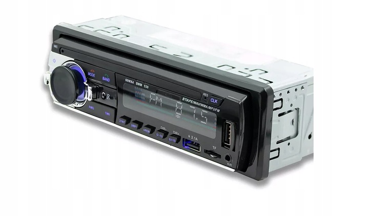 Radio Samochodowe 1DIN BLUETOOTH MIKROFON USB SD