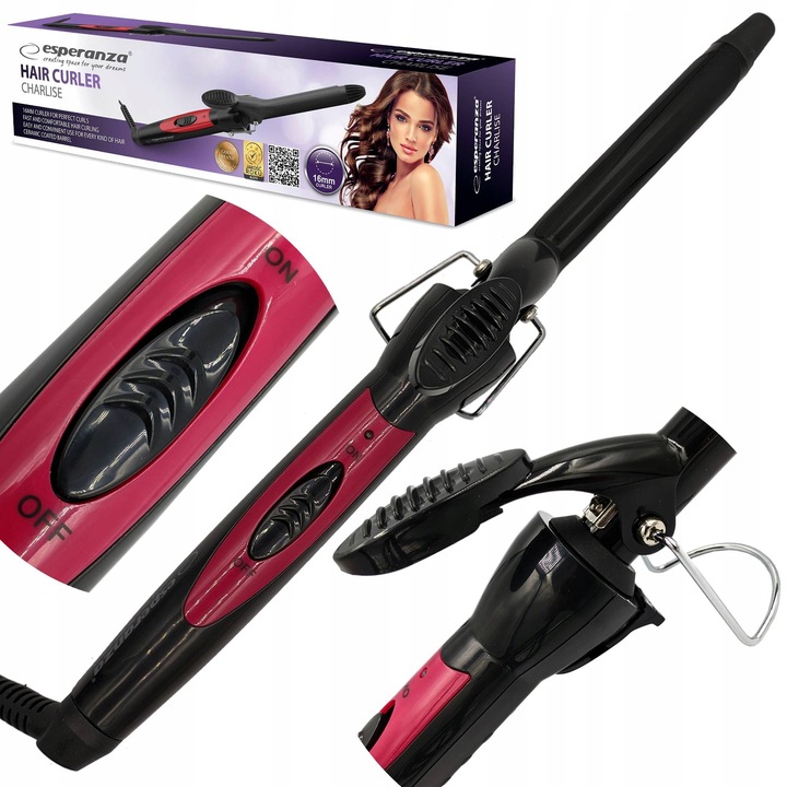 LOKÓWKA CERAMICZNA LOKI 16MM DO KRĘCENIA WŁOSÓW