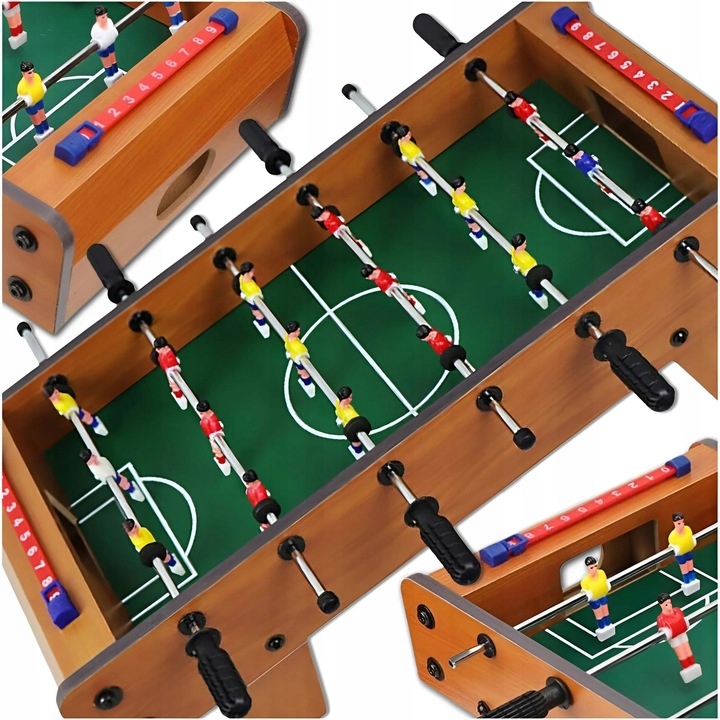PIŁKARZYKI STOŁOWE PIŁKA NOŻNA STÓŁ DO PIŁKARZYKÓW 18 ZAWODNIKÓW