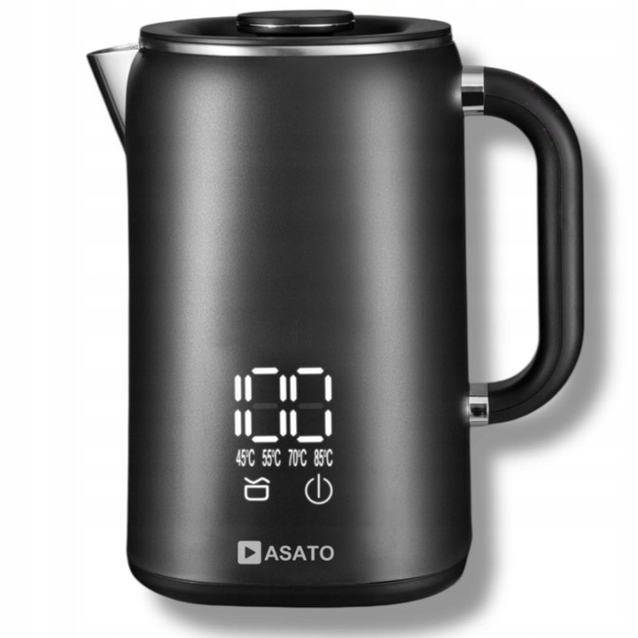 Czajnik Elektryczny z Wyświetlaczem 1,7L Dotykowy Regulacja Temperatury