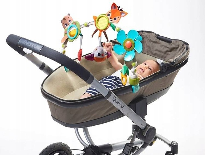 Łuk pałąk muzyczny z zabawkami do wózka Leśna Kraina TINY LOVE pozytywka 0+