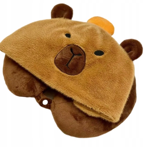 Poduszka Podróżna Kapibara Zagłówek Turystyczny