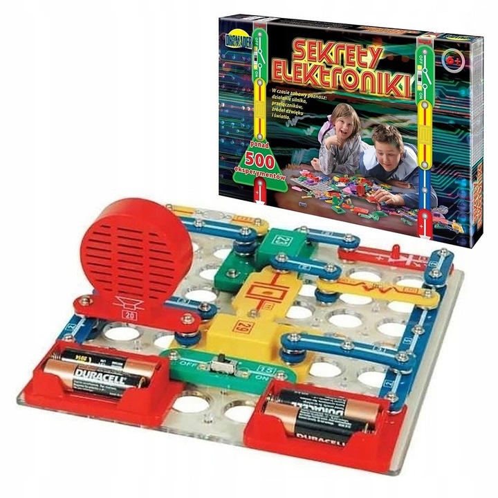 859544 SEKRETY ELEKTRONIKI 500 EKSPERYMENTÓW DROMADER