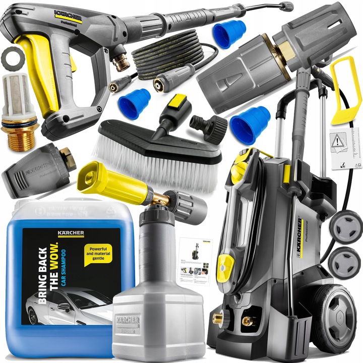 MYJKA CIŚNIENIOWA KARCHER HD 5/15C PLUS ZESTAW XXL PLUS TURBODYSZA