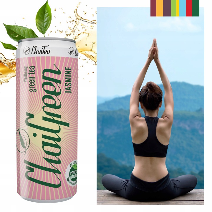 ChaiTea Mix 24x330ml ChaiMate Chaigreen zielona herbata ice tea napój