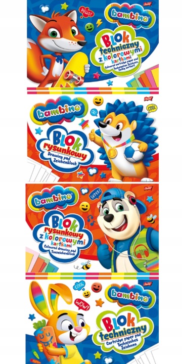 Wyprawka szkolna Bambino XXL duży zestaw przyborów szkolnych do szkoły