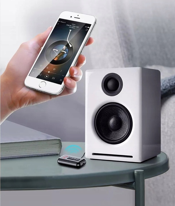 TRANSMITER FM BLUETOOTH ODBIORNIK AUX UNIWERSALNY