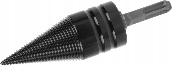 Świder do Drewna Opałowego Wiertło Stożek Łuparka 32 mm 42 mm + Rękawiczki