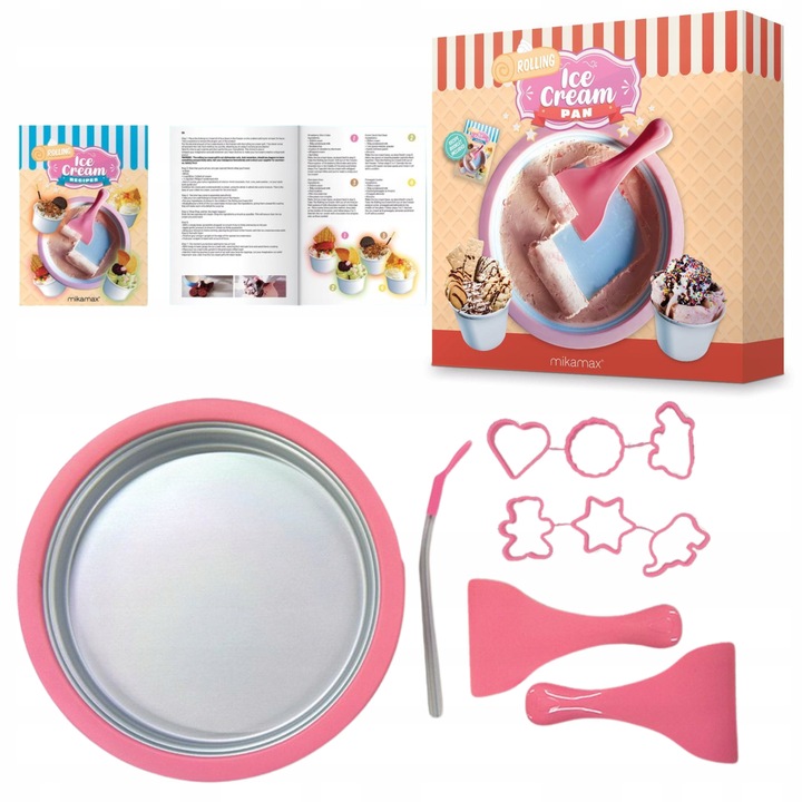 Maszyna Do Lodów Tajskich 6 Foremek 2 Szpachelki Pomysł na Prezent