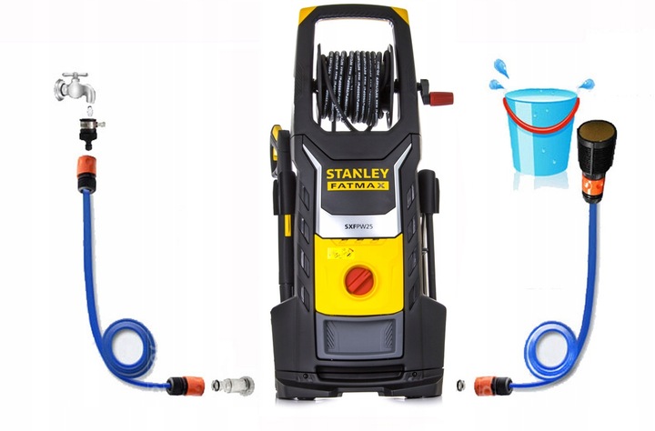 MYJKA CIŚNIENIOWA 250BAR SAMOSSĄCA MOSIĘŻNA POMPA INDUKCJA 2500W STANLEY