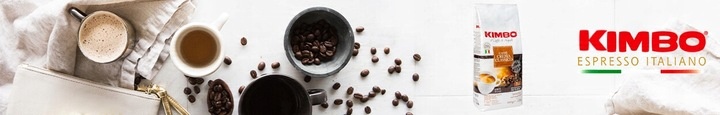 Kawa ziarnista KIMBO CAFFE CREMA CLASSICO 1 kg + GRATIS videobook