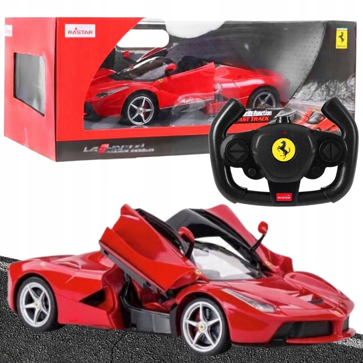 SAMOCHÓD ZDALNIE STEROWANY Z FUNKCJĄ DRIFTU FERRARI APERTA 1:14 NA PILOTA