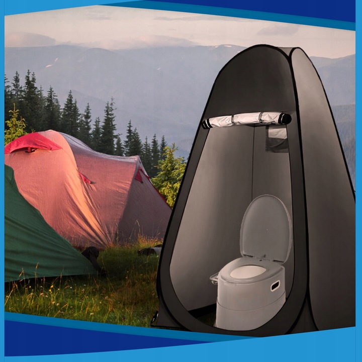 Namiot Na Prysznic Przebieralnia Toaleta Wc Przenośna Plażowy Kempingowy