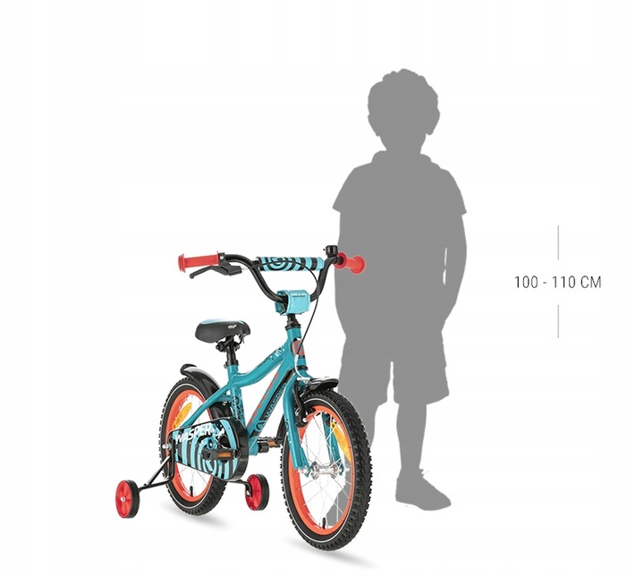 Rower dziecięcy Kellys Wasper 16 żółty