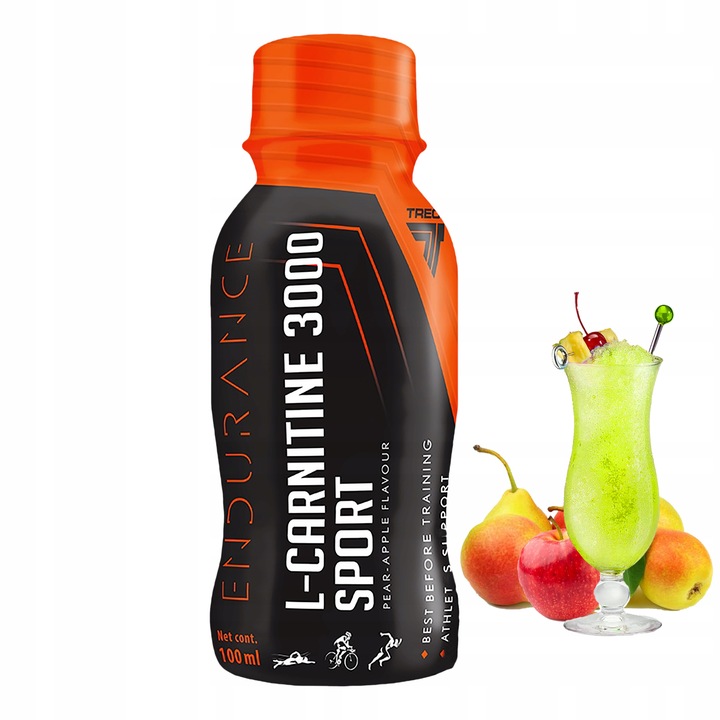 SHOT KARNITYNA REDUKCJA L-CARNITINE 3000 SPORT 12x100ml PEAR-APPLE