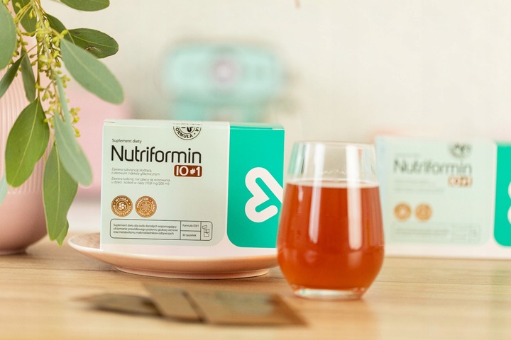 Nutriformin IO#1 Do redukcji masy ciała ekstrakt z liści gurmaru 30 sasz.