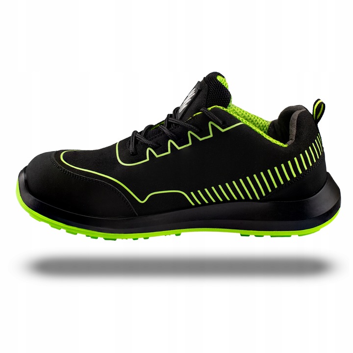 BUTY ROBOCZE MĘSKIE PÓŁBUTY SPORTOWE ODDYCHAJĄCE Z NOSKIEM S1 BHP LEKKIE