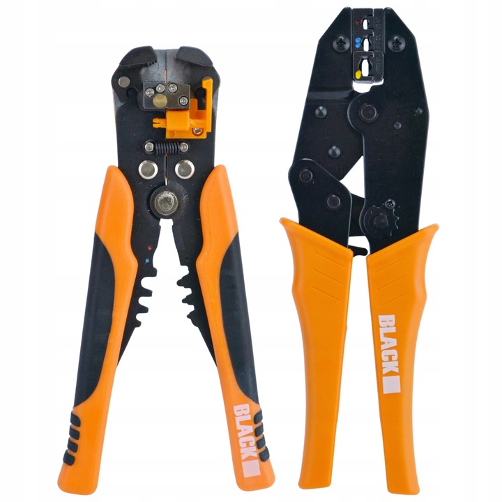 ZESTAW ZACISKARKA DO KONEKTORÓW 5 MATRYC 10-35MM + ŚCIĄGACZ IZOLACJI 0,2-6