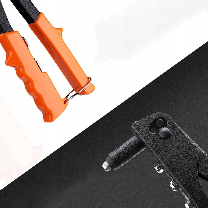 SOLIDNA NITOWNICA RĘCZNA DO NITÓW 2.4/3.2/4.0/4.8mm + 40szt NITÓW