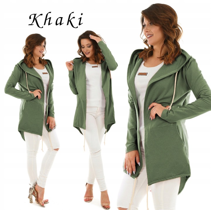 M429 NARZUTKA kardigan blezer KAPTUR