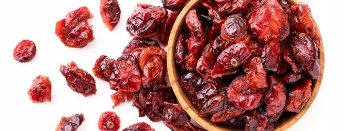 ŻURAWINA SUSZONA 1KG CIĘTA NATURALNA WYSOKA JAKOŚĆ