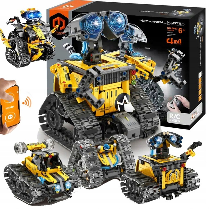 PROGRAMOWALNY ROBOT ZESTAW KONSTRUKCYJNY APP I PILOT KONTROLA