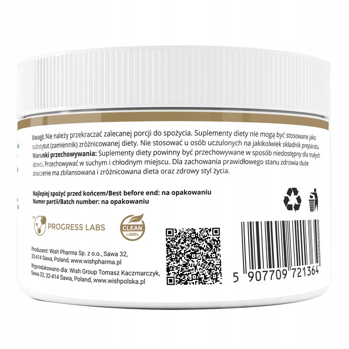 GLUKOZAMINA CHONDROITYNA MSM WITAMINA C VEGE 250g