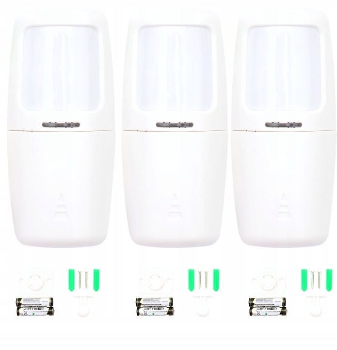 BEZPRZEWODOWY ALARM LCD GSM APP SYRENY POLSKI