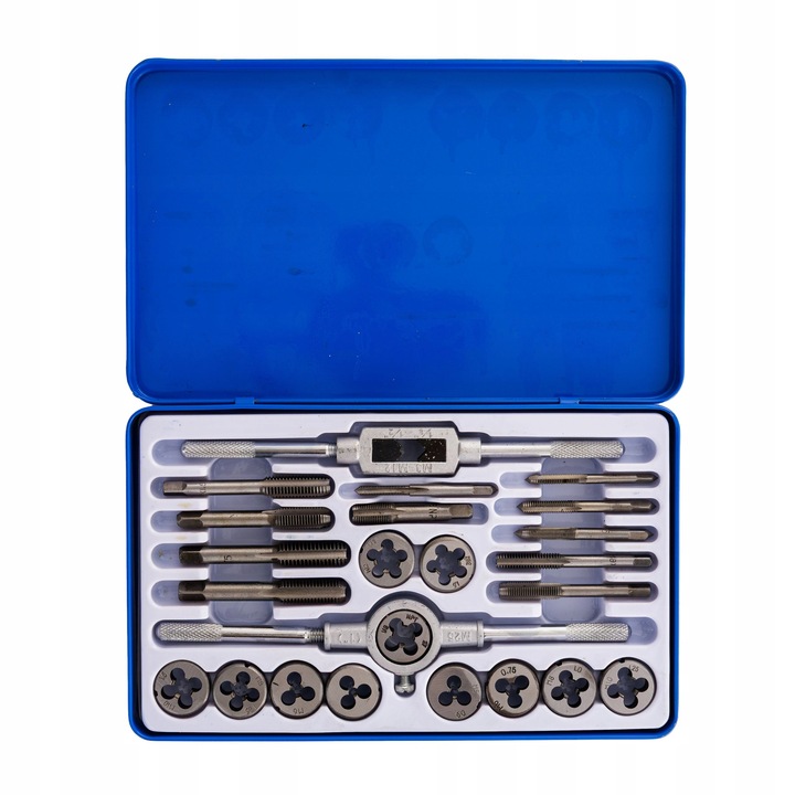 Zestaw gwintowników i narzynek 24 szt ÜBERTOOL
