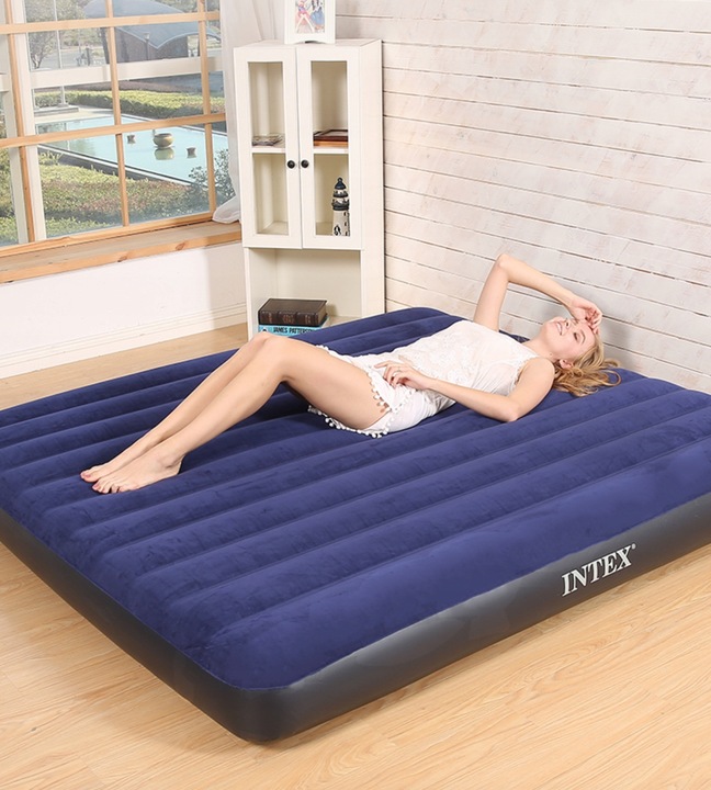 MATERAC DMUCHANY INTEX do SPANIA 2 OSOBOWY 191x137 WELUROWY