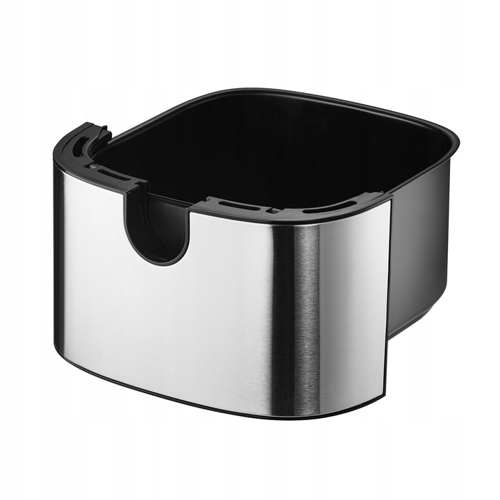 FRYTKOWNICA BEZTŁUSZCZOWA POJEMNA FRYTOWNICA INOX 8 PROGRAMÓW 6L 1700W