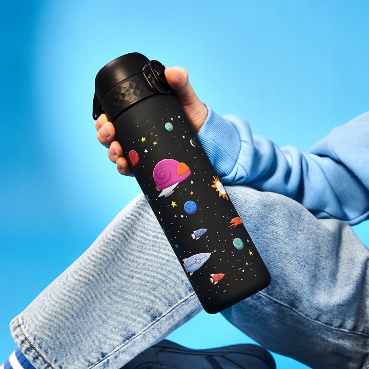 BUTELKA BIDON NA WODĘ DO SZKOŁY PRZEDSZKOLA PLANETY KOSMOS GWIAZDY ION8 0,5