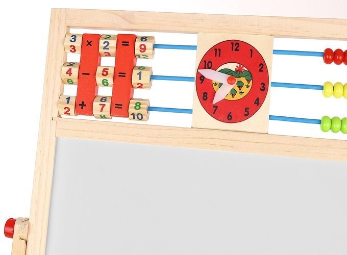 TABLICA DREWNIANA DWUSTRONNA KREDOWA MAGNETYCZNA