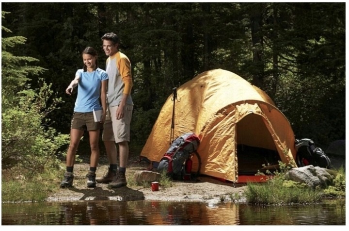 MATERAC DWUOSOBOWY WELUROWY DMUCHANY 192x135x22 cm