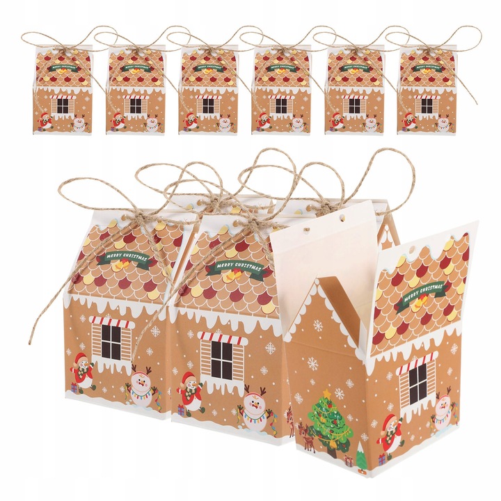 PUDEŁKA CIASTECZKO CZEKOLADA DOMEK Z PIERNIKA PREZENT MĘŻCZYZNA PAKOWANIE