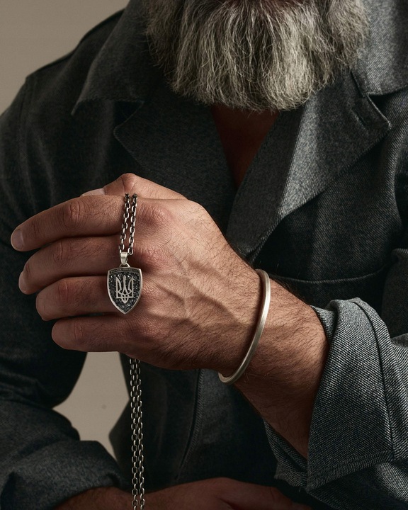 ŁAŃCUSZEK SREBRNY MĘSKI 925 NASZYJNIK - splot KOTWICZNY 55