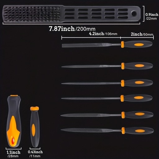 WYSOKIEJ JAKOŚCI METALOWY ZESTAW PLIKÓW Z 17-KAWAŁKÓW