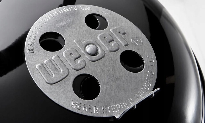 Okrągły GRILL WĘGLOWY z pokrywą ogrodowy grill Weber Compact Kettle 47cm