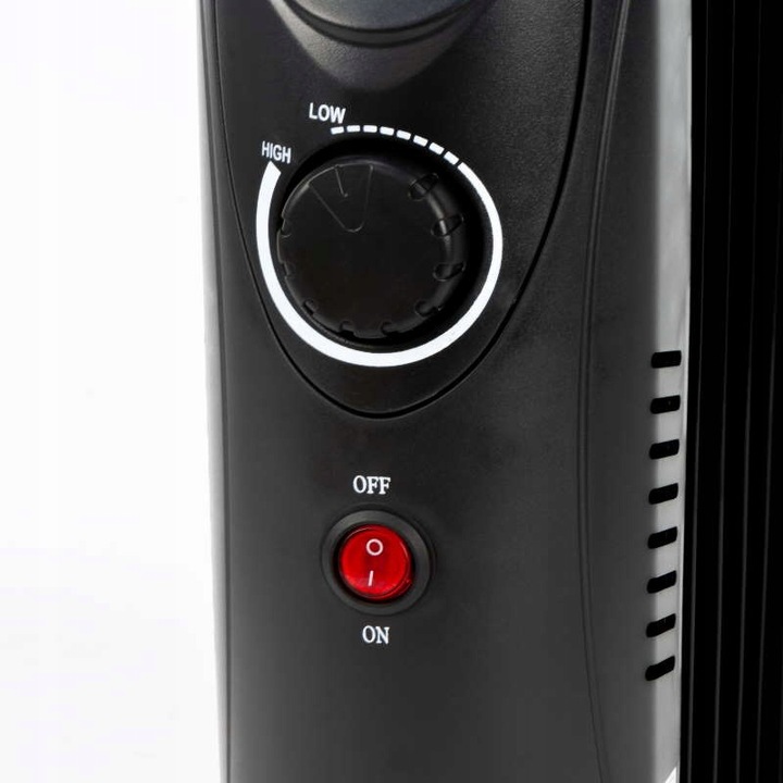 GRZEJNIK ELEKTRYCZNY 700 WATT OLEJOWY 7 ŻEBEREK TERMOSTAT ŻEBERKOWY OLEJAK