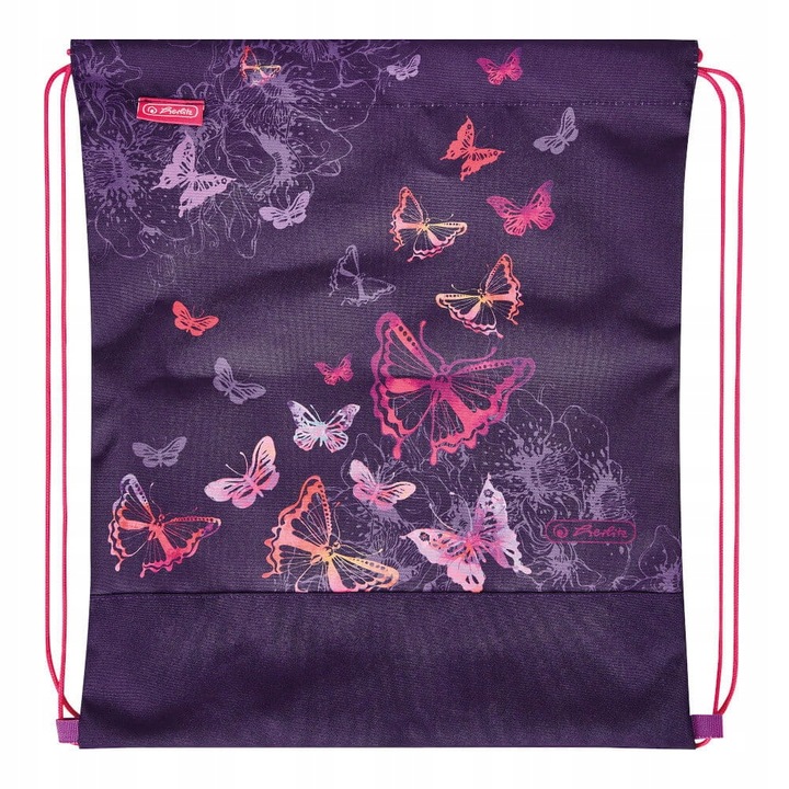 Zestaw tornister LOOP PLUS BUTTERFLIES + 5 ZESZYTÓW